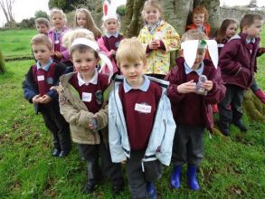 P1 Easter Egg Hunt in Maghera Rectory