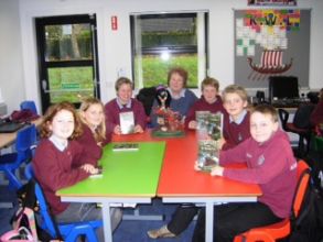 Author Jean Kelly Visits KPS with Charlie Crow