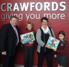 Lego Prize Winners Celebrate at Crawford's, Maghera