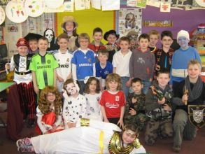 World Book Day in Knockloughrim P4/5